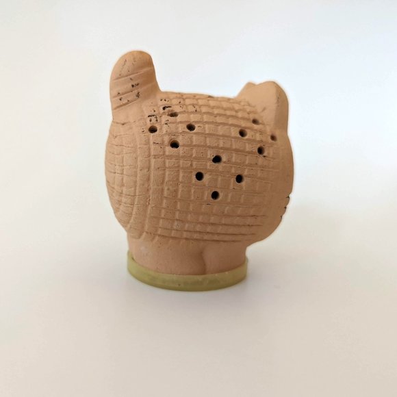Vintage Lisa Larson Style Terra Cotta Cat Air Freshener / 70s - Picture 3 of 6